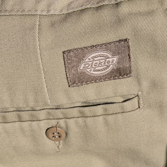 Dickies Women's Straight Leg Pants in Light Yellow - Picture 8 of 13